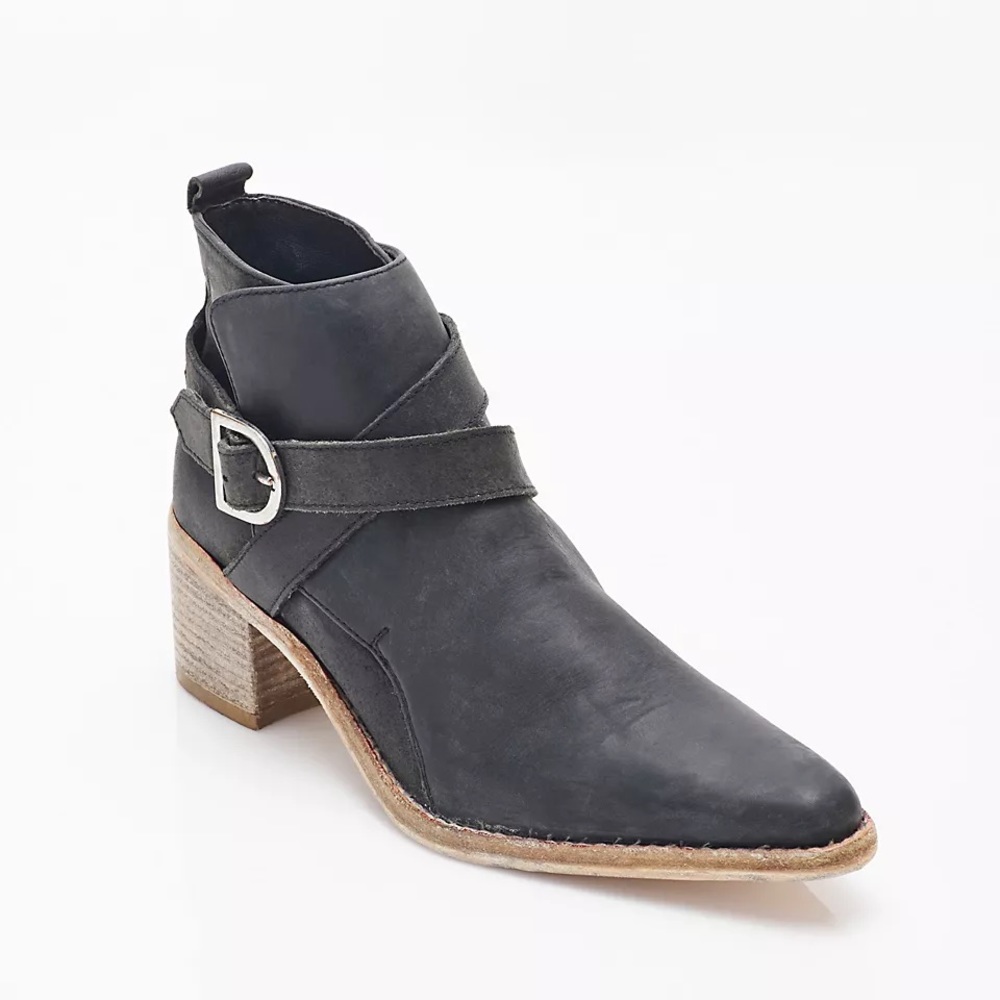 Free People Back Loop Ankle Boots